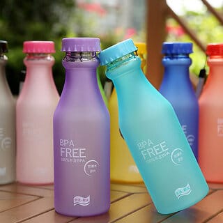 Imported Portable Leak-Proof Unbreakable Water Bottle Pack Of 1