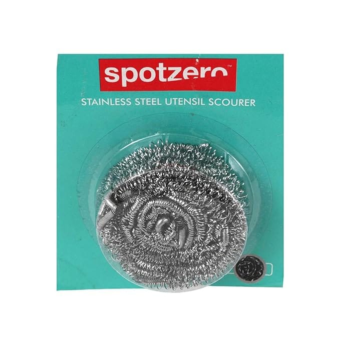 Spotzero Utensil Scourer - Stainless Steel (SZ-0008), 1 Piece Pack