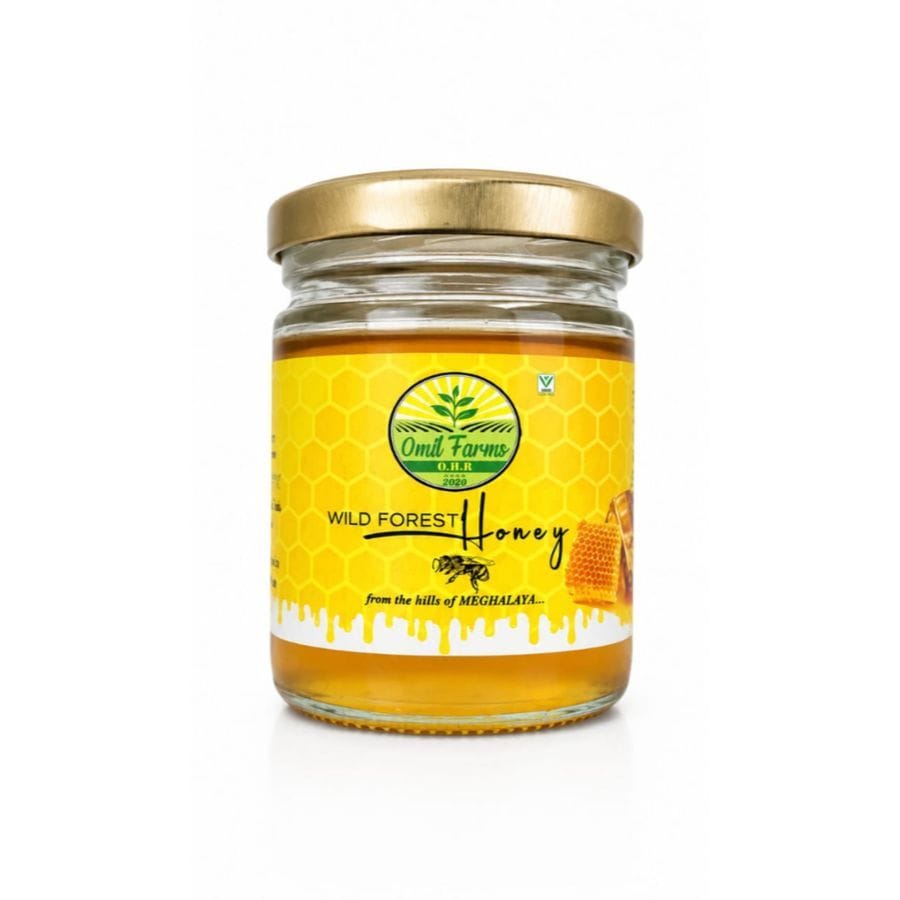 WILD FOREST HONEY - 3 NOS COMBO PACK - 300 gm - Three glass jars