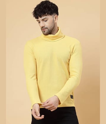 Rigo Pack of 1 Cotton Regular Fit Men's T-Shirt ( Lavender )