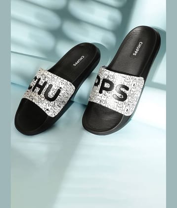 CHUPPS Black Men's Slide Flip Flop