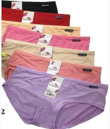 Bebron Pack of 6 Modal Hipster For Women ( Multicolor1 )