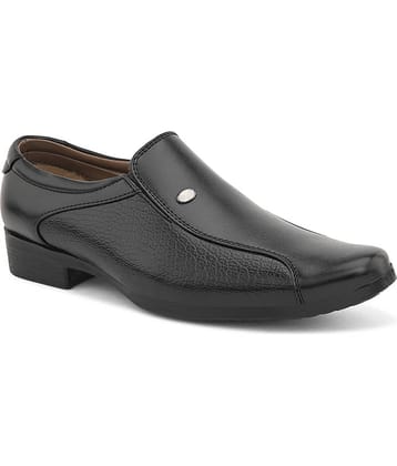Sir Corbett Black Men's Slip On Formal Shoes