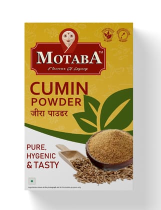 MOTABA Masala Fresh And Natural Jeera Powder & Cumin Powder For Flavourful Cooking, 100 gm Each 
