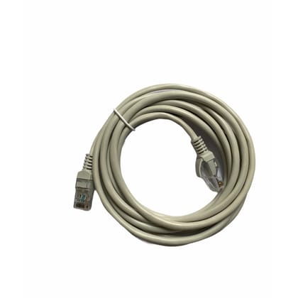 Ethernet Patch Cord CAT5E, RJ45 LAN Cable 3 Yards (White)