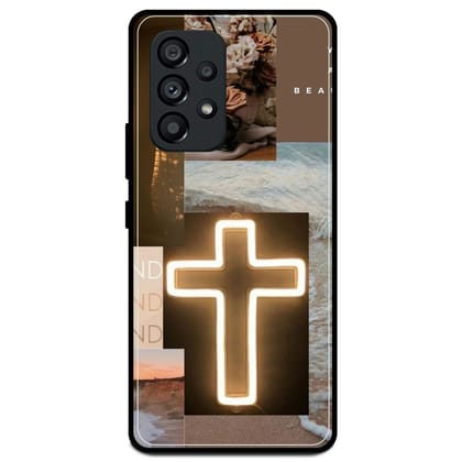 Jesus Son Of God - Glossy Metal Silicone Case For Samsung Models-Samsung A53 5G