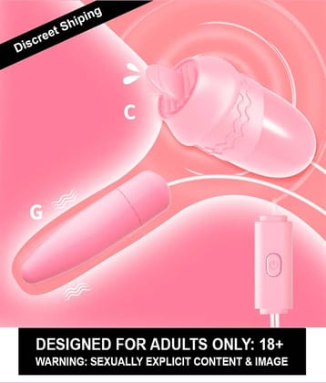 Happy Multi-Speed LICKER Eggs Vibrating Massager Egg, Clitoris Stimulator Vibrator