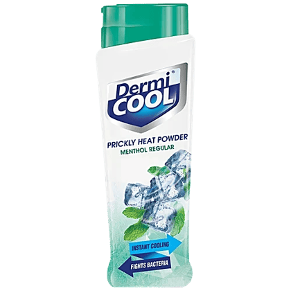 Dermi Cool Prickly Heat Powder Menthol Regular 50 GRAM