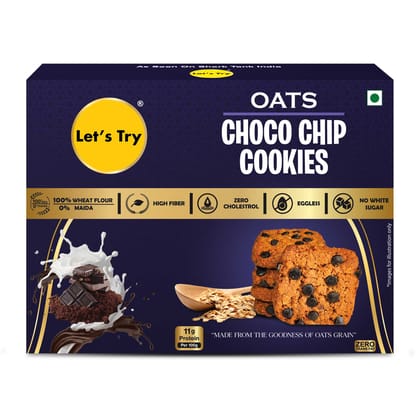 Let's Try Oats Choco Chips - 113g