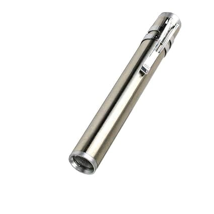 AABHA Stainless Steel Mini/Pen Torch Flashlight Medical Pen Light for Doctor, Nurse and Much More uses