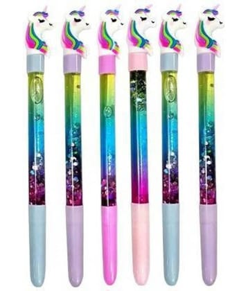 KALRA MAGIC Blue Ball Pen ( Pack of 6 )