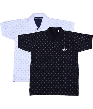 NEUVIN Pack of 2 Baby Boys Cotton Polo T-Shirt ( Multi )