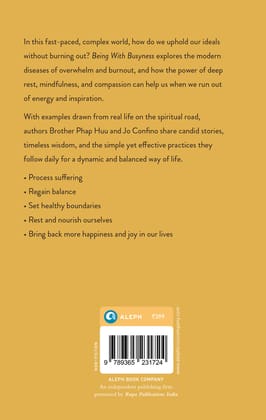 BEING WITH BUSYNESS: Zen Ways to Transform Overwhelm and Burnout