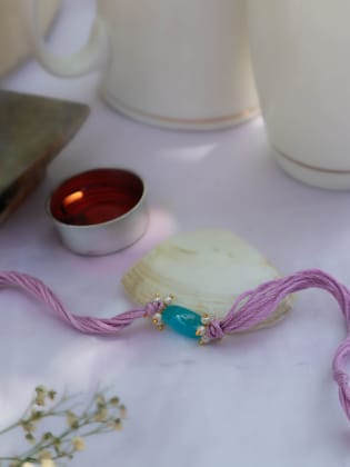 Viaan Purple Rakhi-Purple
