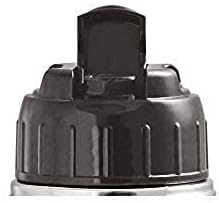 The Exotica Milton Push Button Lid For Milton Thermosteel Vacuum Flask 500 Ml And 350 Ml (Only Lid), 1 Pc, Black