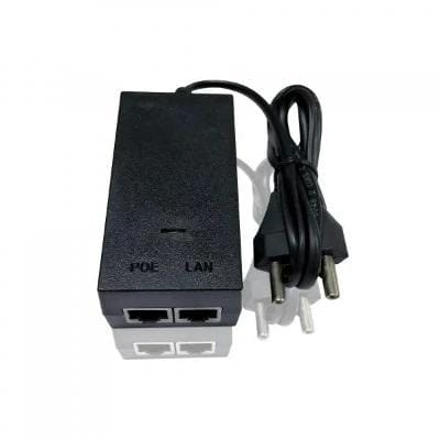 POE LAN Injector 24V DC To 1A Power Over Ethernet Adapter With Cable