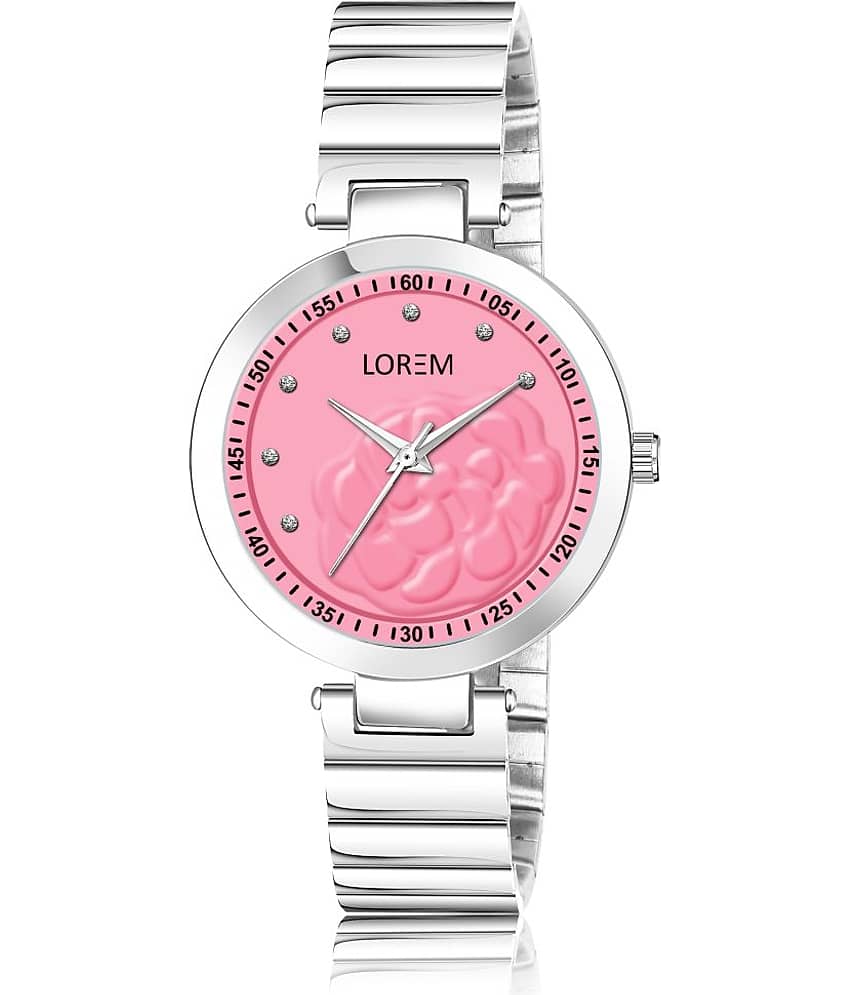 Lorem - Silver Metal Analog Womens Watch