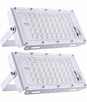 Spark World 50W Cool Day Light LED Bulb ( Pack of 2 )