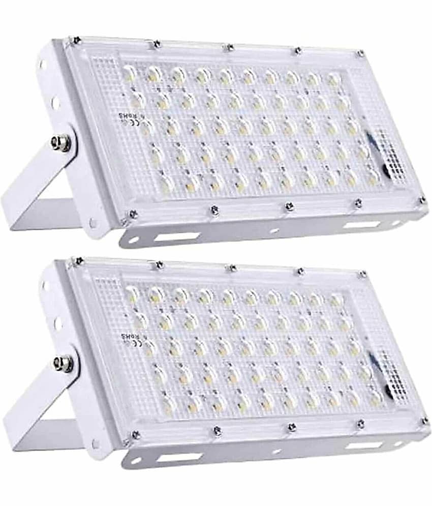 Spark World 50W Cool Day Light LED Bulb ( Pack of 2 )