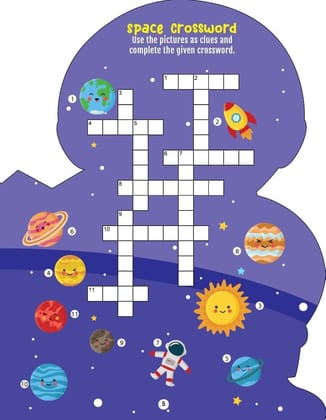 Step into the Space World - Activity and Colouring Fun Book for Age 4+ [Paperback] Dreamland Publications