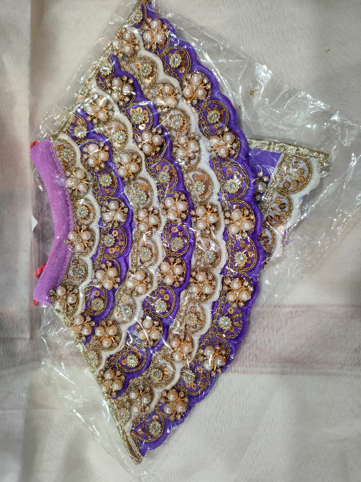 Designer poshak for Matarani size 6"