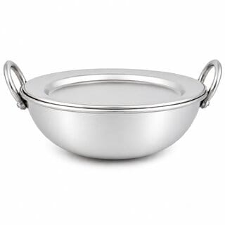Aluminium Kadhai  Woks  Fry Pans  Frying Pans   32.5 x28 x13.5 cm, 545 gm Wt.,1 Qty