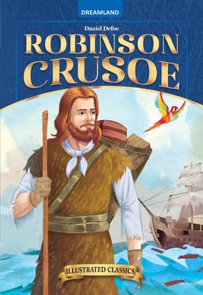 Robinson Crusoe- Illustrated Abridged Classics for Children with Practice Questions [Hardcover] Daniel Defoe