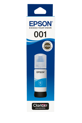001 Epson Cyan ink Bottle