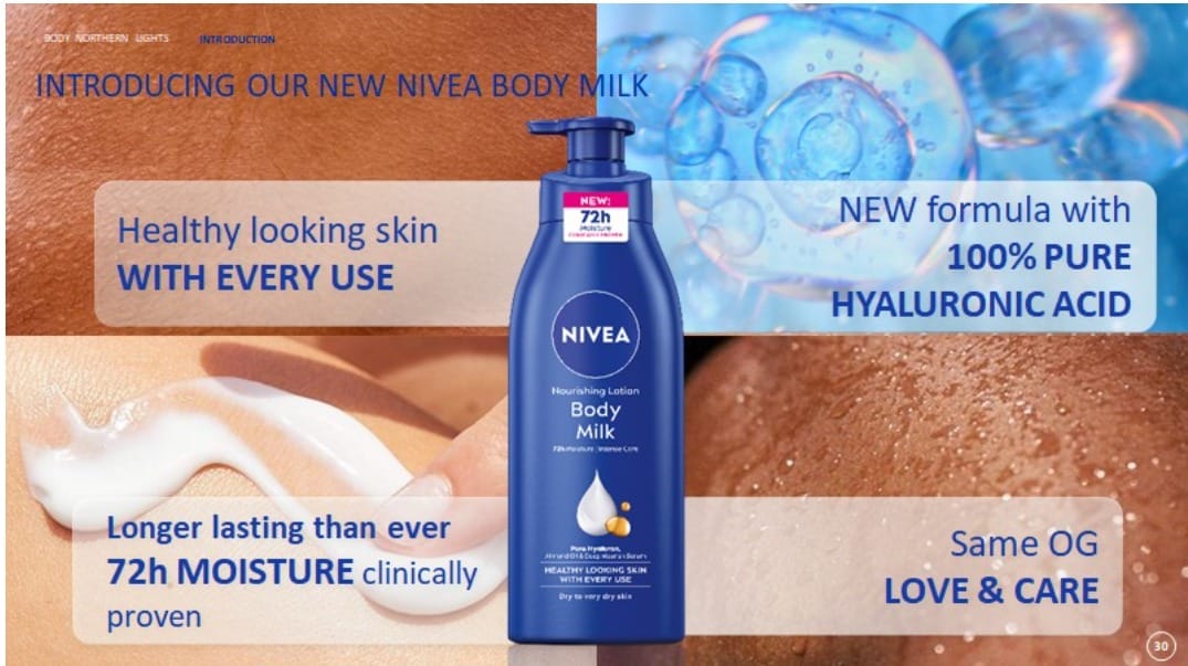 NIVEA BODY MILK WITH 72h Protection 400ml
