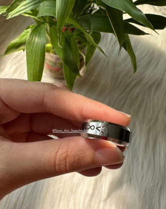 Customised Engraved Ring-Gold