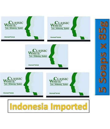 Classic White Twin Skin Whitening Soap Herbal/Ayurvedic Baby Soap 425 g ( 5 or more pcs )