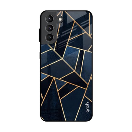 Abstract Tiles Glass Case for Samsung Galaxy S21 Plus