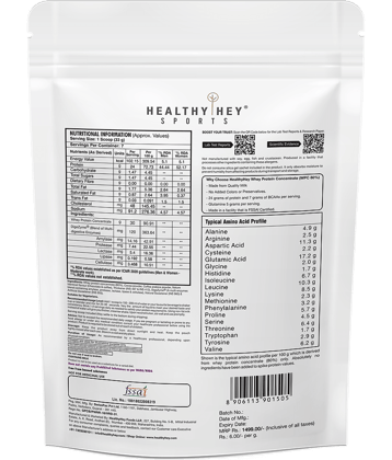 HealthyHey Sports WPC mocha coffee Whey Protein ( 250 gm , Coffee Mocha - Flavour )