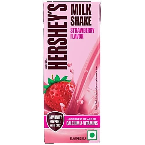 Hershey's Strawberry Flavor Milkshake, 180 ml