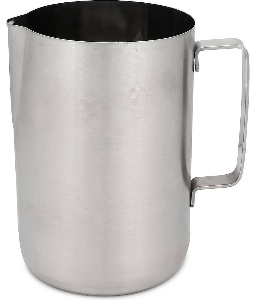 Dynore Milk Jug 1200 ml Stainless Steel Jugs 1200 mL Silver