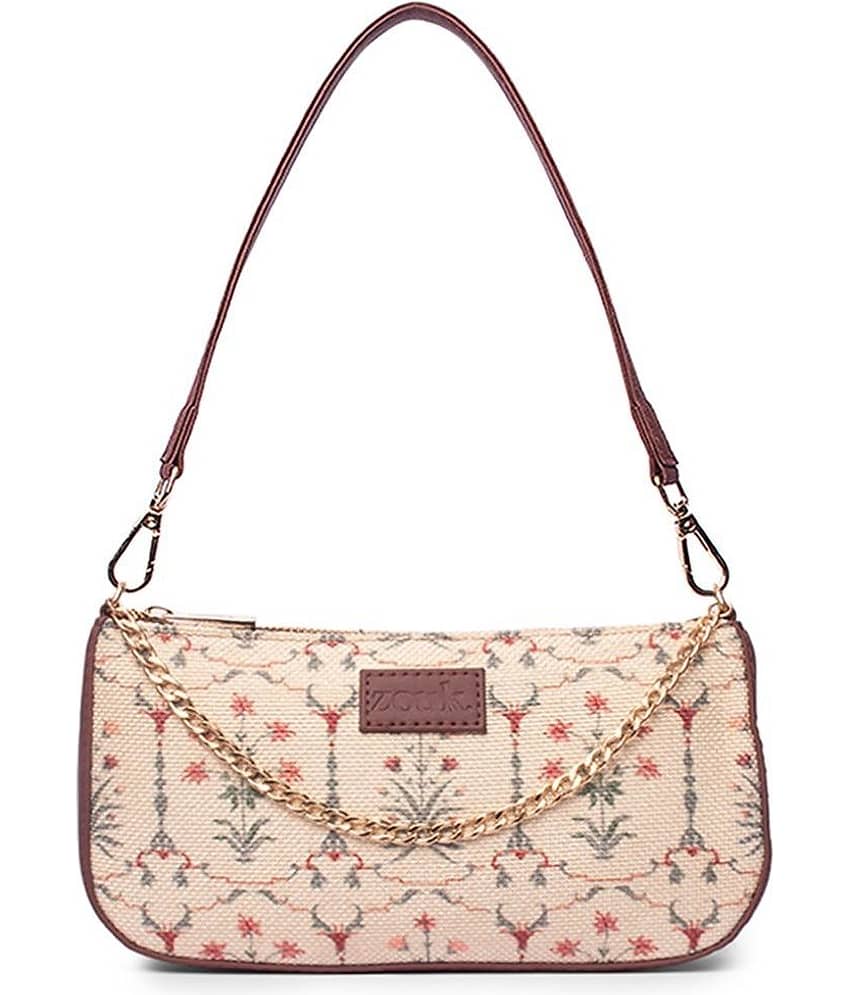 Zouk Handheld Jute Set of 1 ( Multicolor )