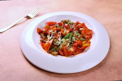 Tadka Chilli Paneer, White Onion