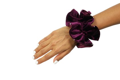 Scrunchies-005 Maroon