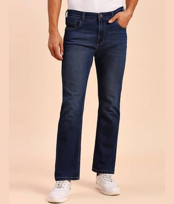 HJ HASASI Relaxed Faded Men's Jeans - Indigo Blue ( Pack of 1 )