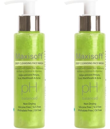 MAXISOFT - Deep Nourishment Face Wash For All Skin Type ( Pack of 2 )
