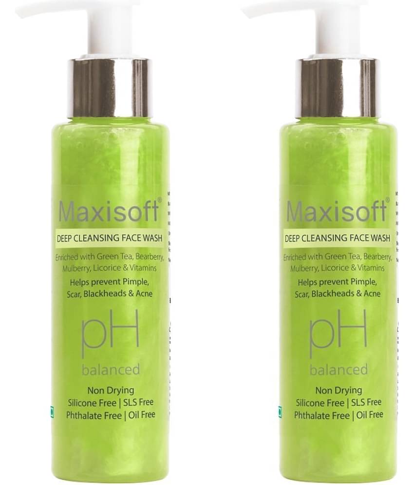 MAXISOFT - Deep Nourishment Face Wash For All Skin Type ( Pack of 2 )