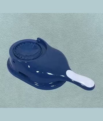 Plastic 2 In 1 Dough Press Dumpling Gujiya / Samosa / Ghughra / Momos / Kachori / Puri Maker Set Of 1 Pic