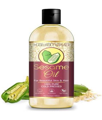 Kayamaya 100% Pure  Sesame Oil For hair Growth 100 mL