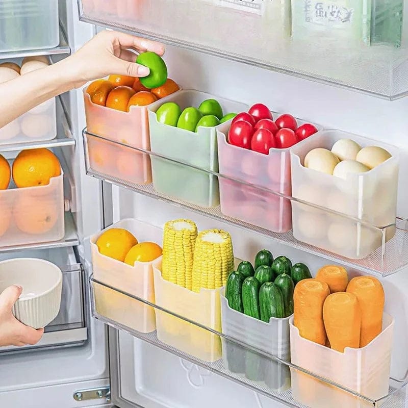 1100ml Premium Fridge Storage Boxes(Pack Of 4)-PACK OF 4 @ RS 499
