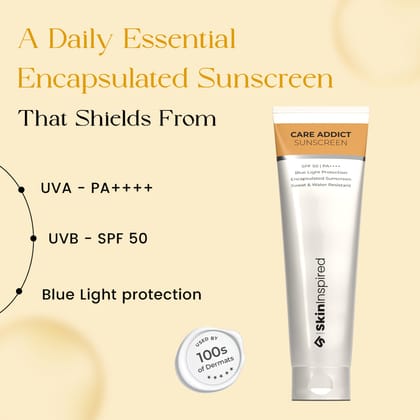 Summer Ready Combo: Crème Cleanser Face Wash (70g) + Mattifying Gel Face Moisturizer (50g) + Care Addict Sunscreen SPF 50++++ (150g)-Combo
