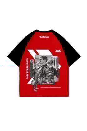 Max Verstappen Raglan Oversized T-shirt-XS