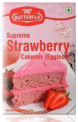 Butterfly Instant Cake Mix, 200 Grams (Strawberry) by Butterfly Dessert Mixes and Bakery Needs. Butterfly Instant Cake Mix, 200 Grams (Strawberry) by Butterfly Dessert Mixes and Bakery Needs.