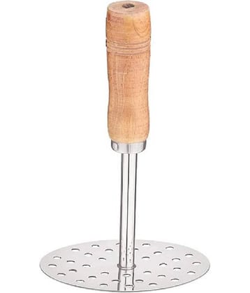 Dynore - Silver Stainless Steel Potato Masher ( Pack of 1 )