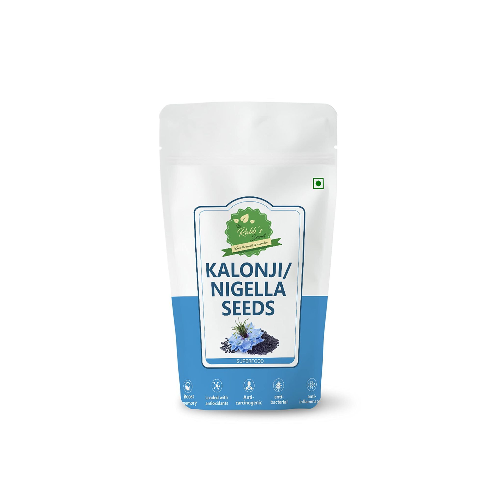 The Rabb's Secret - Nigella Seeds 200gm- Kalonji Seeds for Hair Growth (Kalonji Seeds, 200gm)