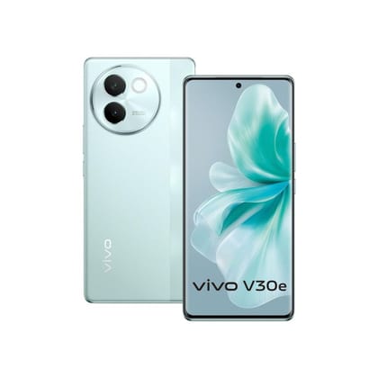 Vivo V30e 5G Smartphone (Silk Blue, 8GB RAM, 128GB Storage)